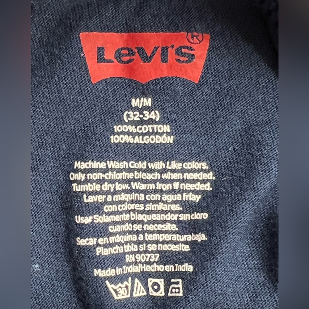 Six Pack Multi Solid Colored Levi’s Boxer Briefs … - image 8